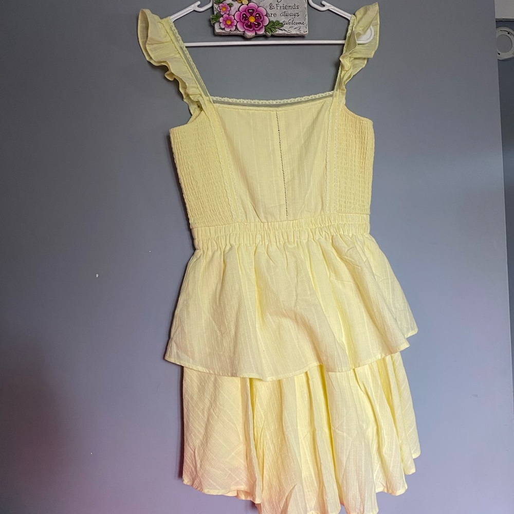 Shabby Chic Maura Dress yellow size M NWT - Picture 4 of 15